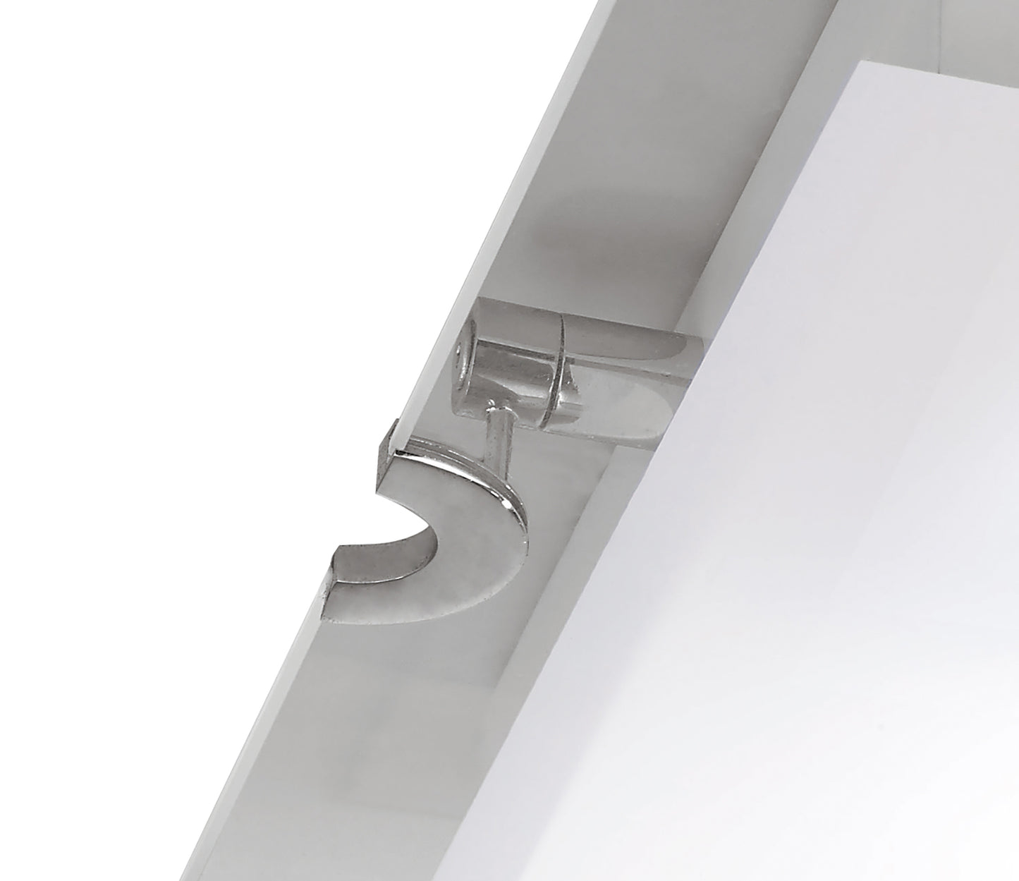 Melbourne Square Ceiling 15W LED 3000K, 1350lm, Polished Chrome/Frosted White Glass, 3yrs Warranty by Mantra