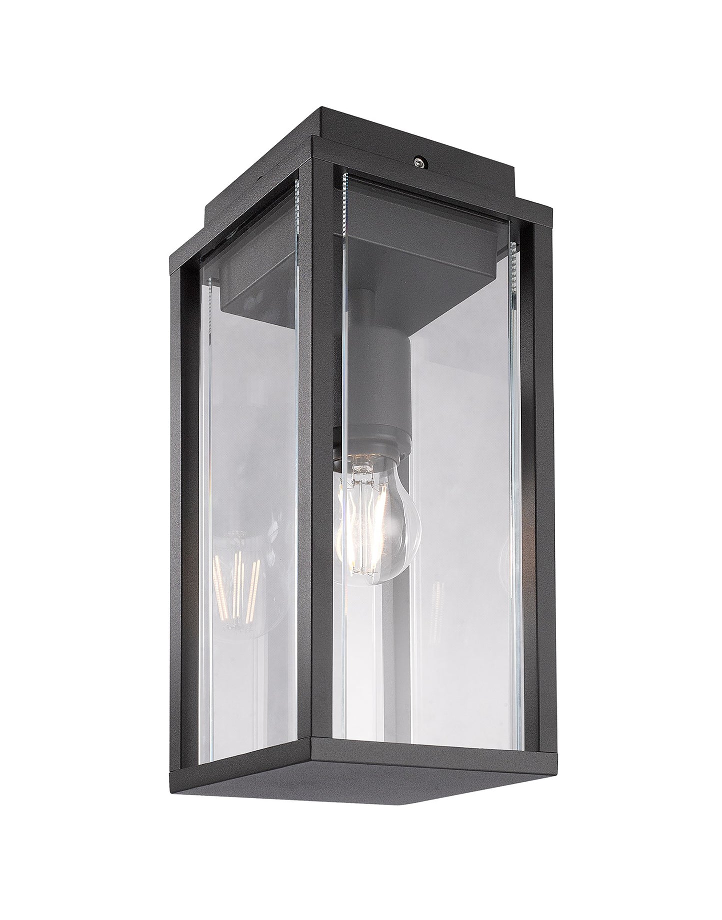 Meribel Pedestal Lamp, 1 x E27, IP54, Graphite, 2yrs Warranty by Mantra
