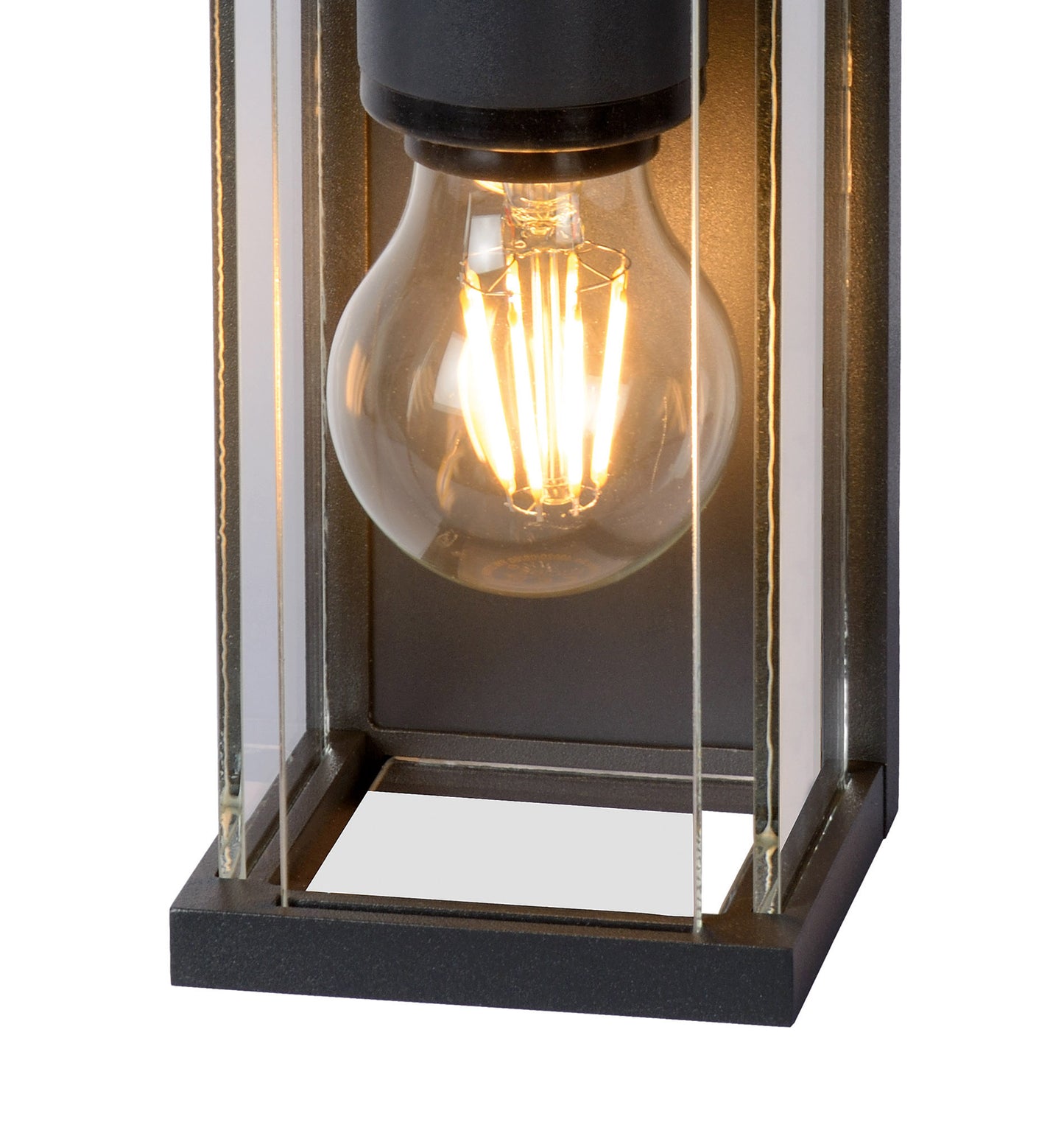 Meribel Wall Lamp 2 x E27, IP54, Graphite, 2 Years Warranty by Mantra