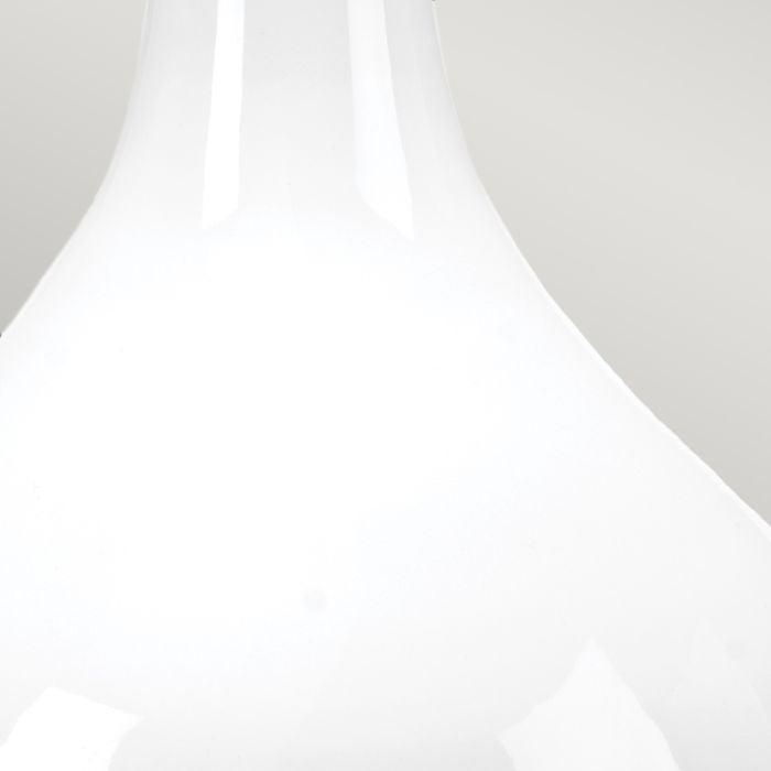 Milo 1 Light Table Lamp - Aged Brass, White, Grey, Brass