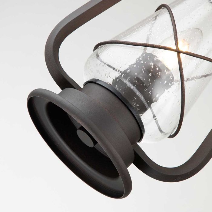 Miners 1 Light Chain Lantern - Old Bronze