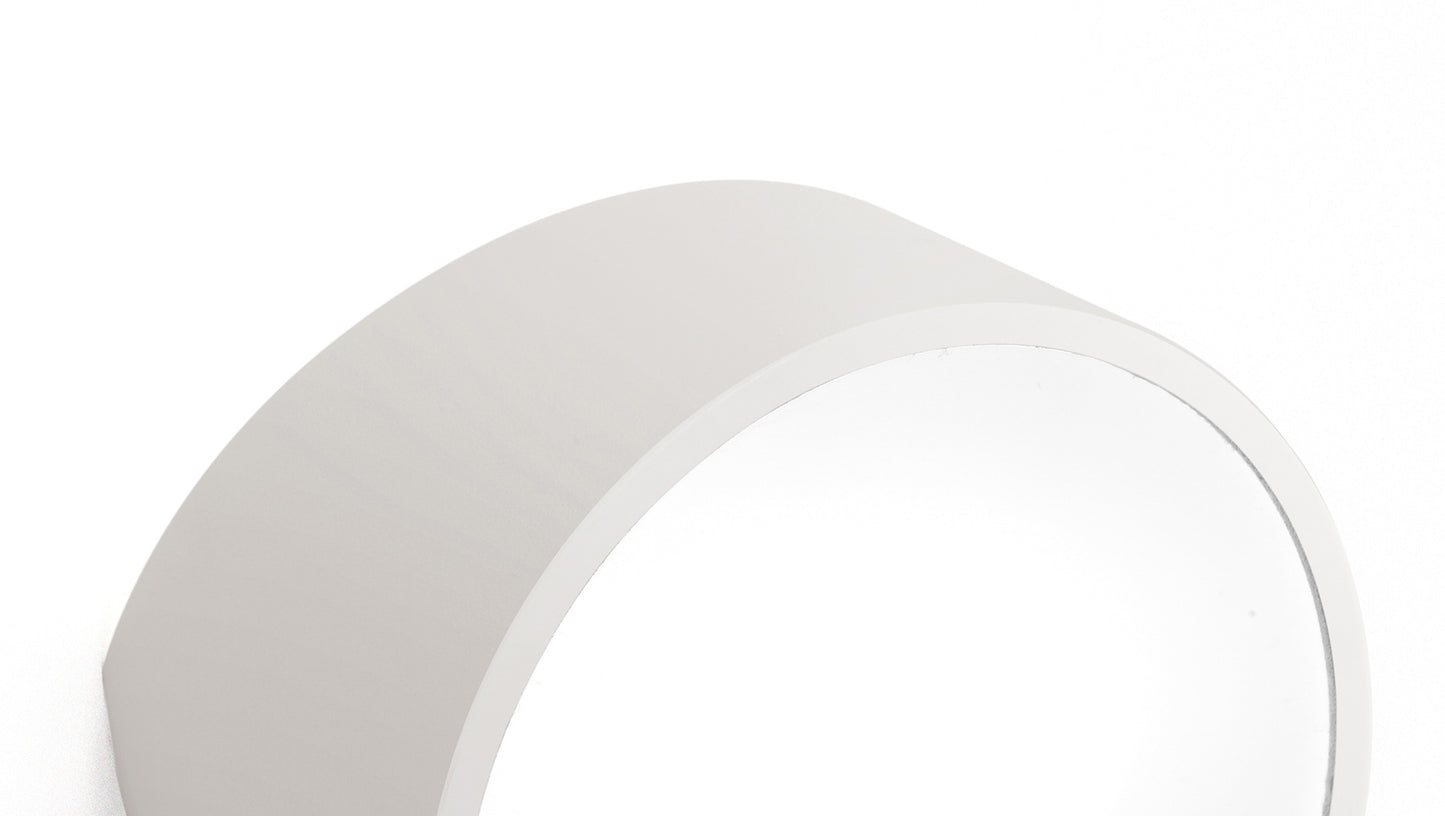 Mini IP44 Wall Light Round 2x5W G9 LED (not incl.), Matt White by Mantra