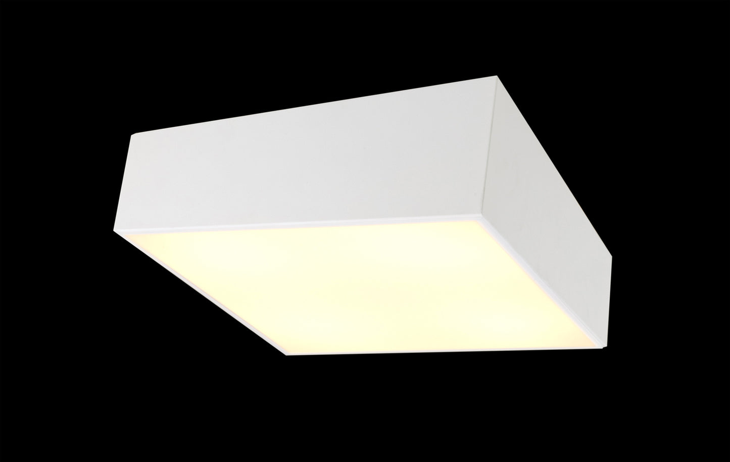 Mini Ceiling 60cm Square, 8 x E27 (Max 20W), White by Mantra