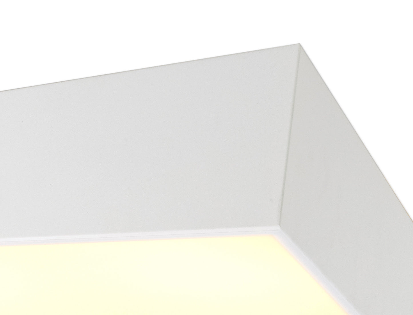 Mini Ceiling 60cm Square, 8 x E27 (Max 20W), White by Mantra