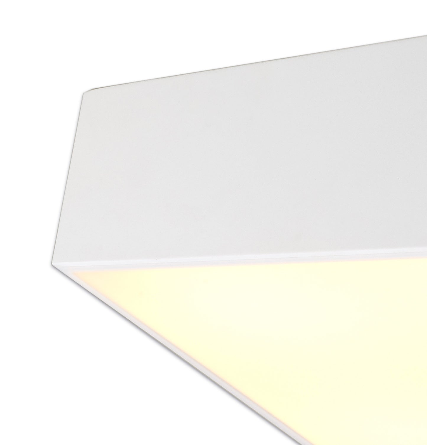 Mini Ceiling 45cm Square, 5 x E27 (Max 20W), White by Mantra