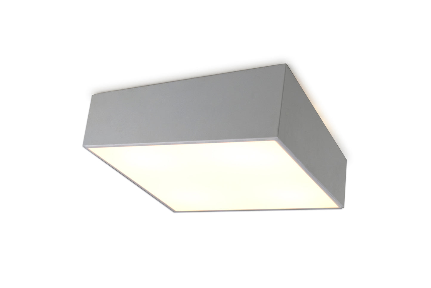 Mini Ceiling 45cm Square, 5 x E27 (Max 20W), Silver by Mantra