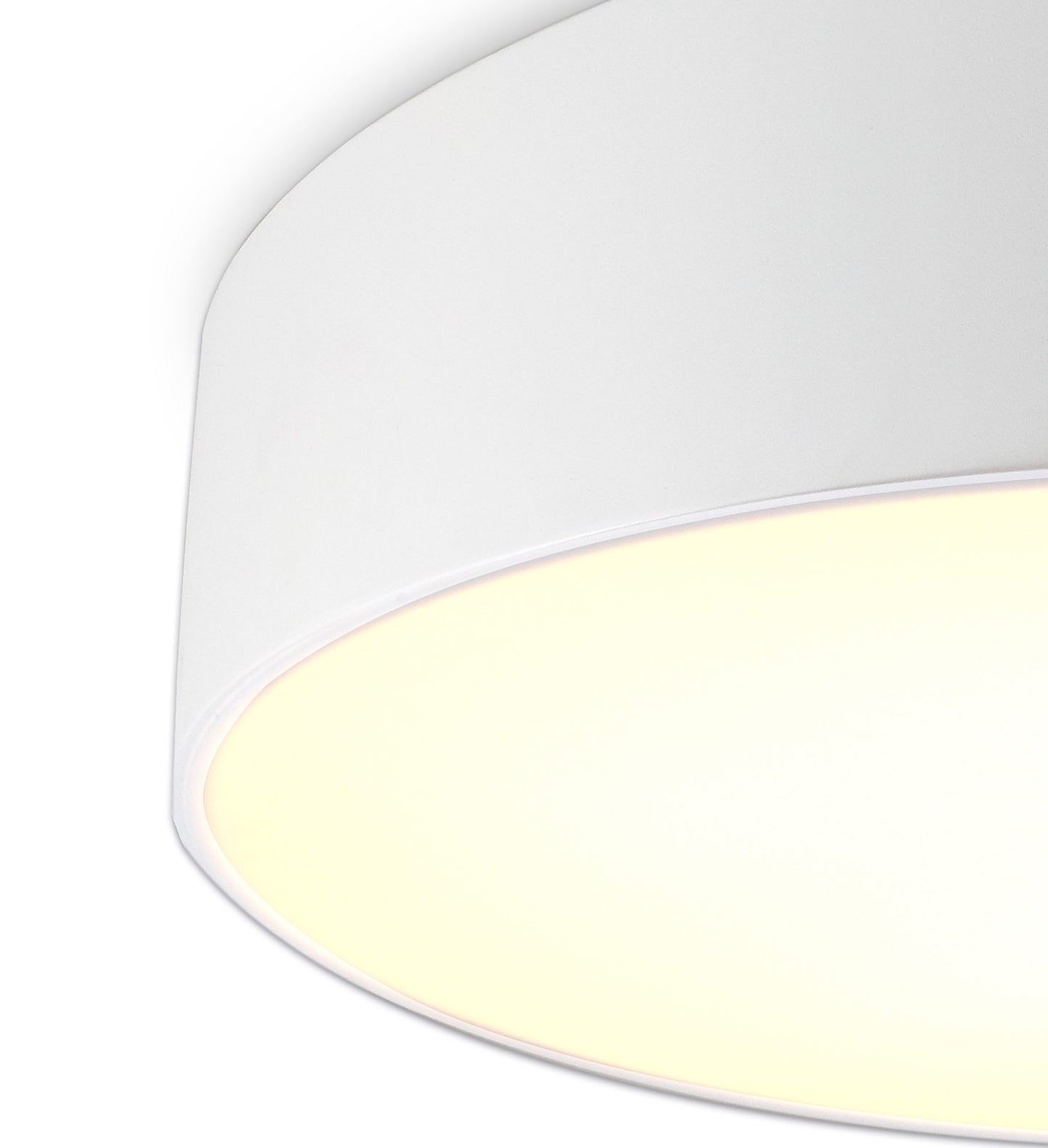 Mini Ceiling 70cm Round, 8 x E27 (Max 20W), White by Mantra