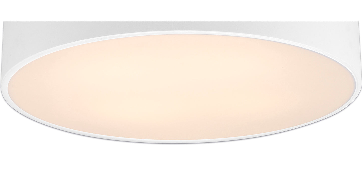 Mini Ceiling 50cm Round, 5 x E27 (Max 20W), White by Mantra