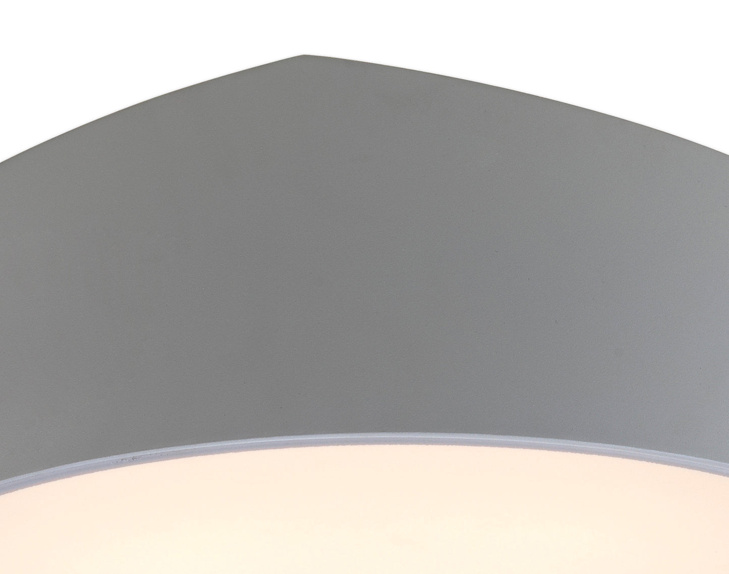 Mini Ceiling 50cm Round, 5 x E27 (Max 20W), Silver by Mantra