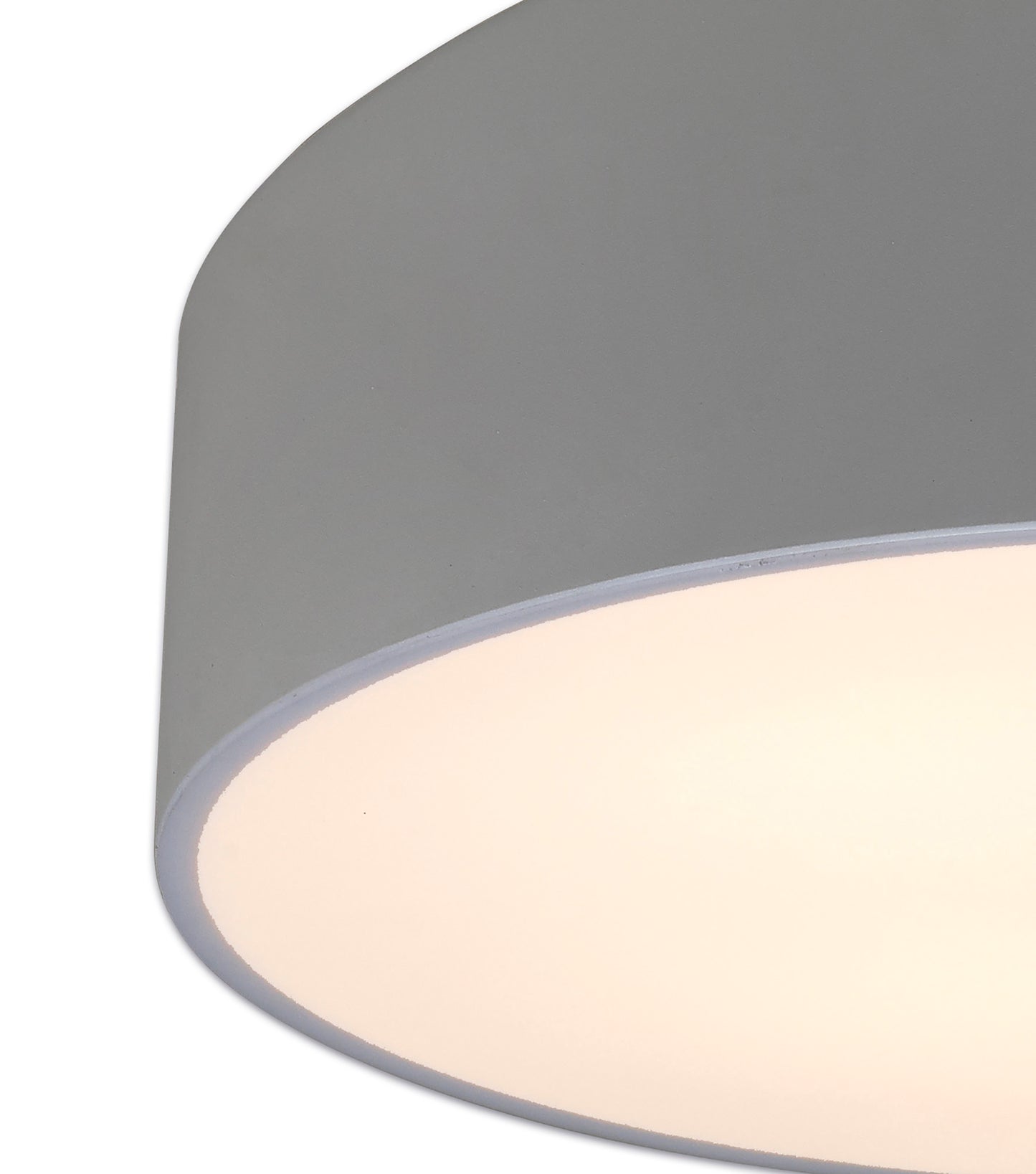 Mini Ceiling 50cm Round, 5 x E27 (Max 20W), Silver by Mantra