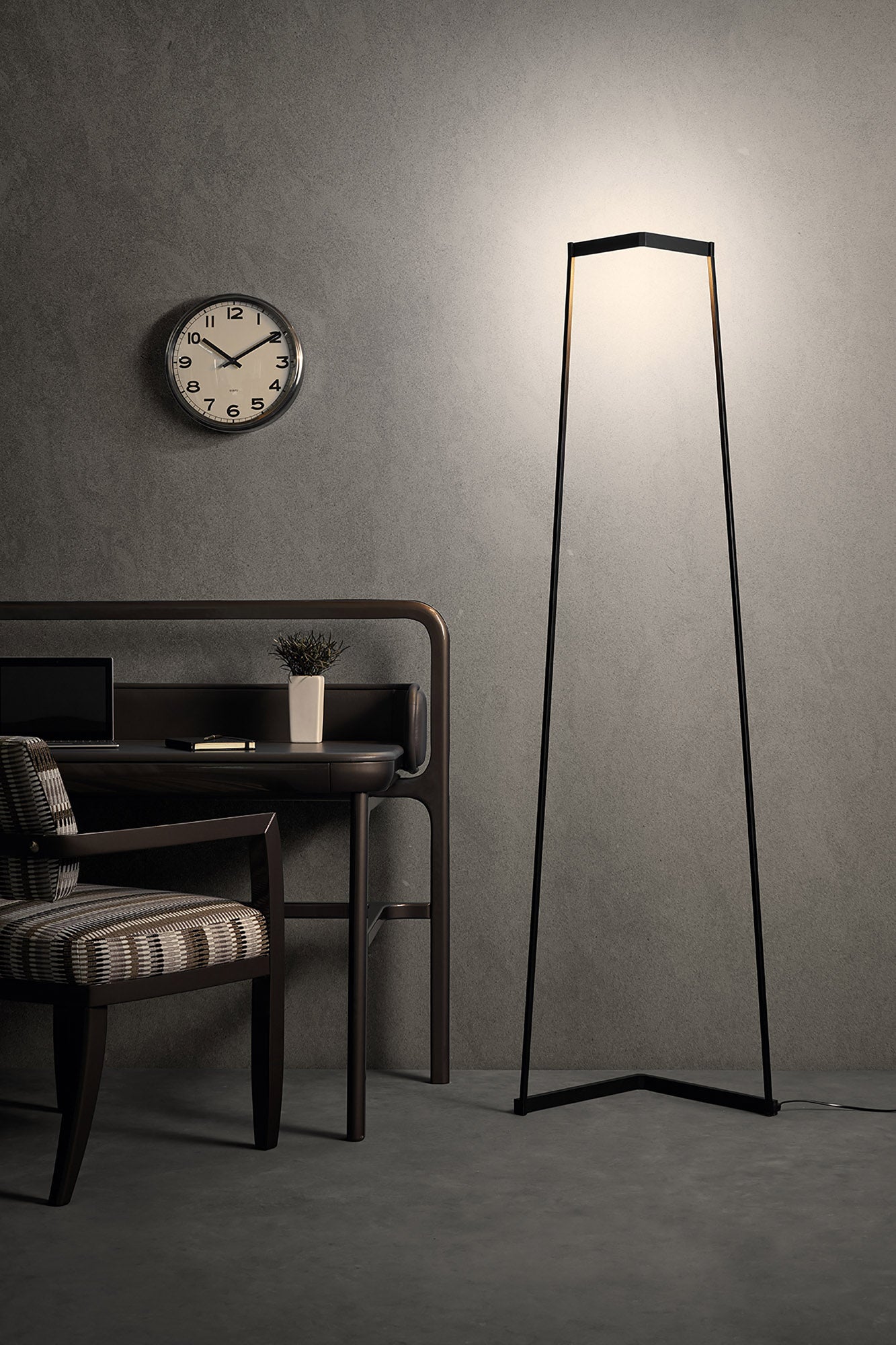 Minimal Table Lamp, 5W LED, 3000K, 375lm, Sand Brown, 3yrs Warranty by Mantra