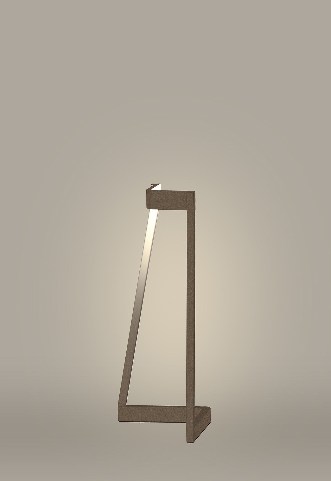 Minimal Table Lamp, 5W LED, 3000K, 375lm, Sand Brown, 3yrs Warranty by Mantra