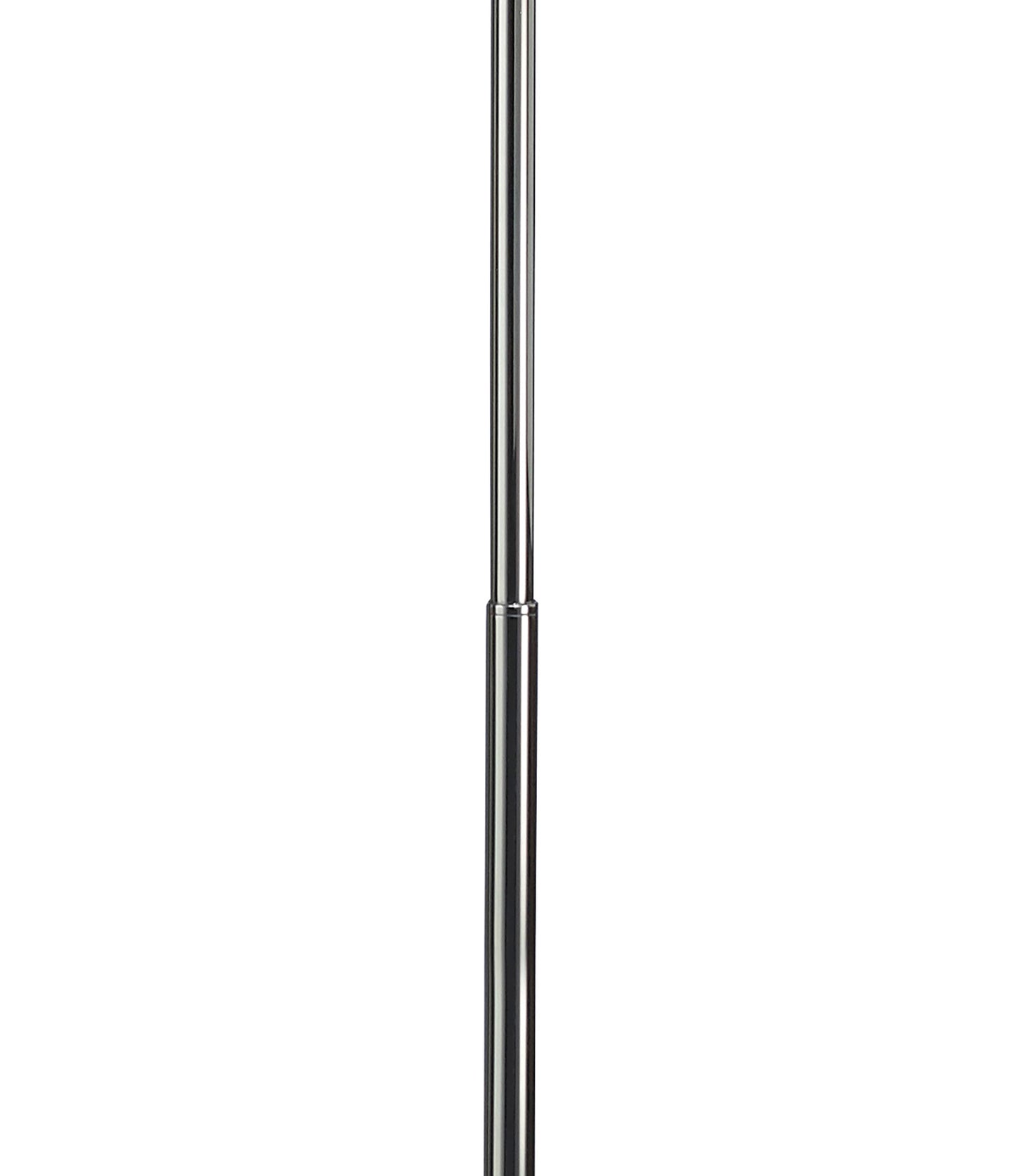 Miss Floor Lamp 3 Light E27, Gloss Black/Polished Chrome by Mantra