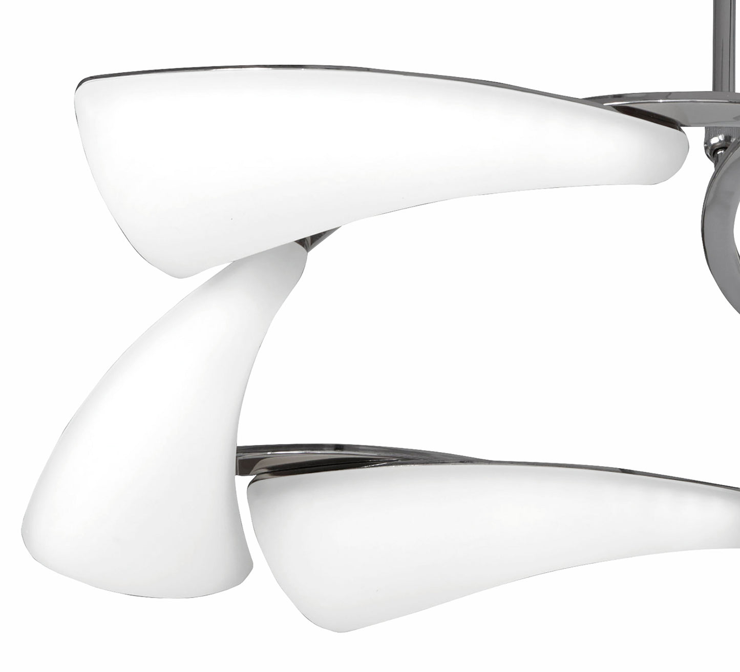 Mistral LED Telescopic 36W LED Rectangular 3000K, 3240lm, Polished Chrome/Frosted Acrylic, 3yrs Warranty by Mantra