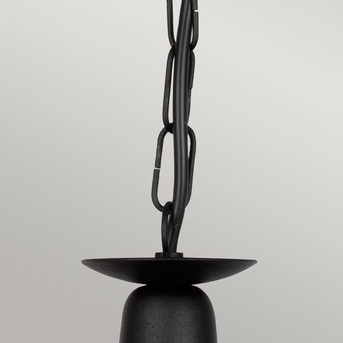 Minster 3 Light Chandelier - Black