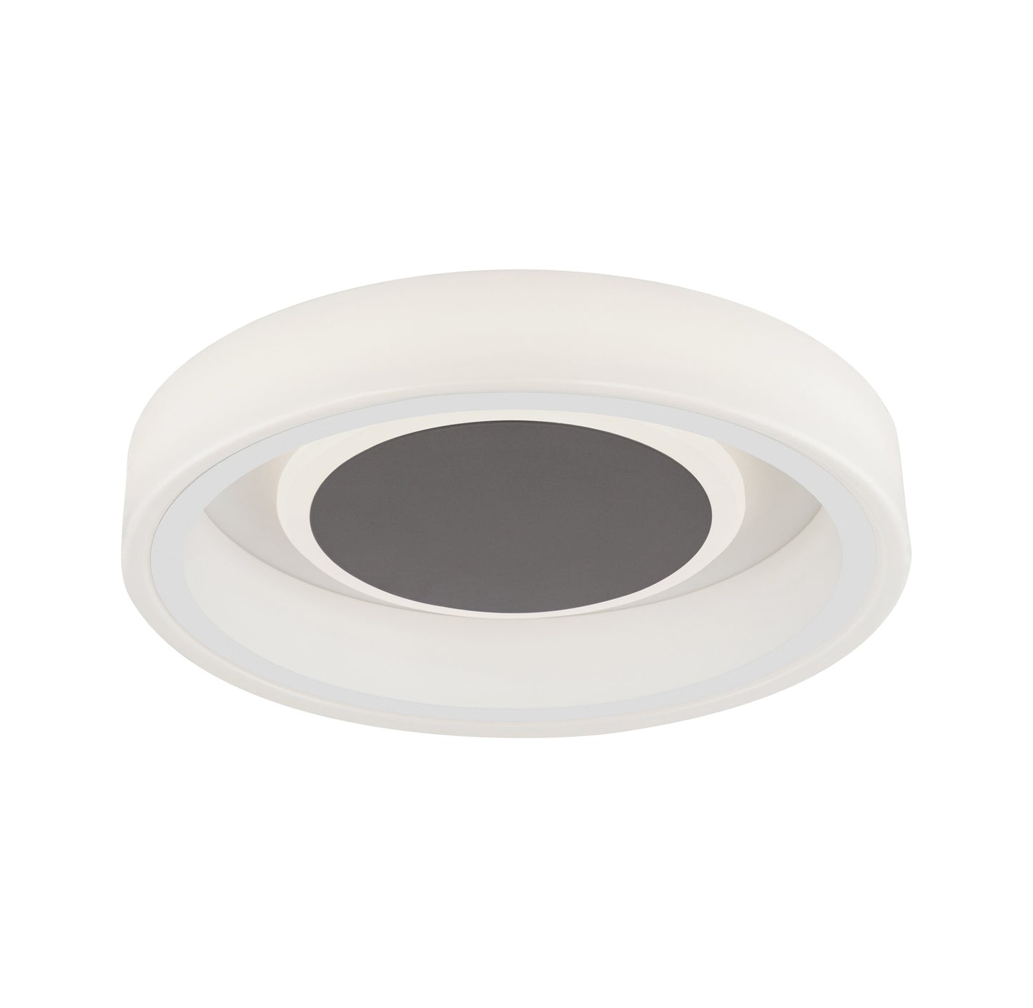 Moca Flush 36cm Round 30W LED 4000K, 1900lm, White / Mocha, 3yrs Warranty by Mantra