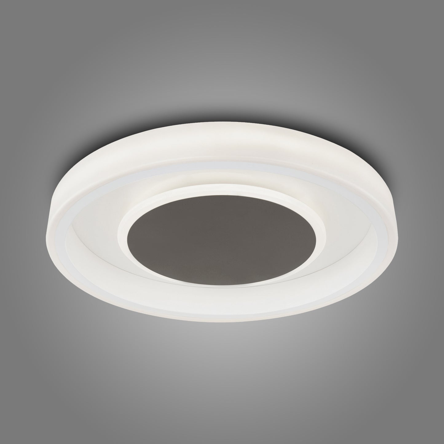 Moca Flush 50cm Round 40W LED 4000K, 2400lm, White / Mocha, 3yrs Warranty by Mantra