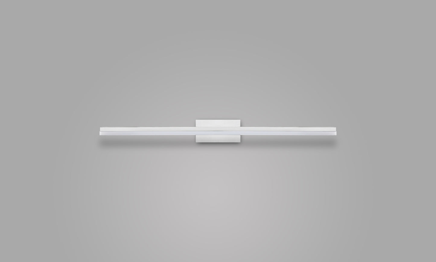 Morne Wall Light, 12W LED, 4000K, 1080lm, White, IP44, 3yrs Warranty by Mantra