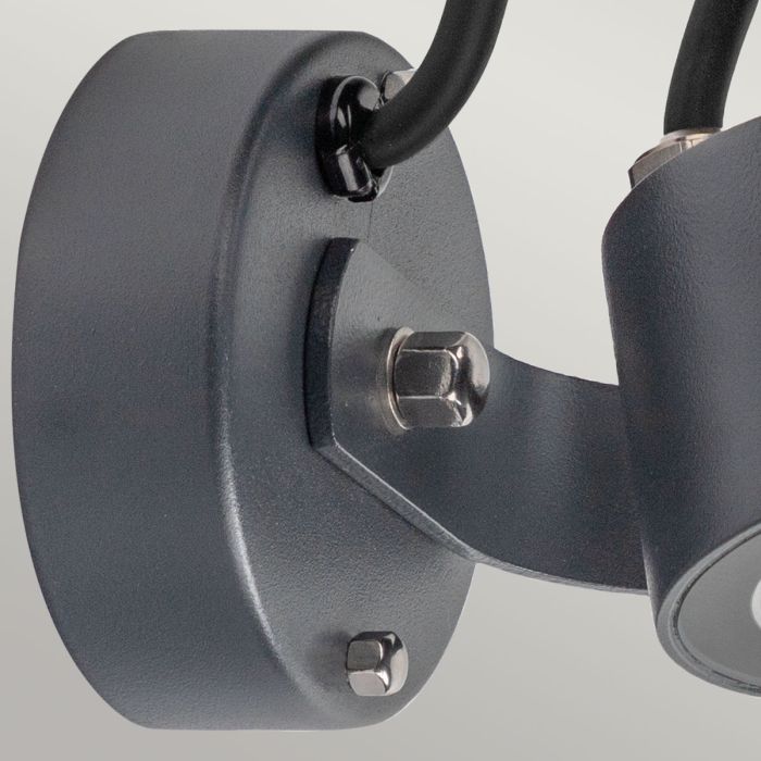 Moss LED Wall Light - Graphite