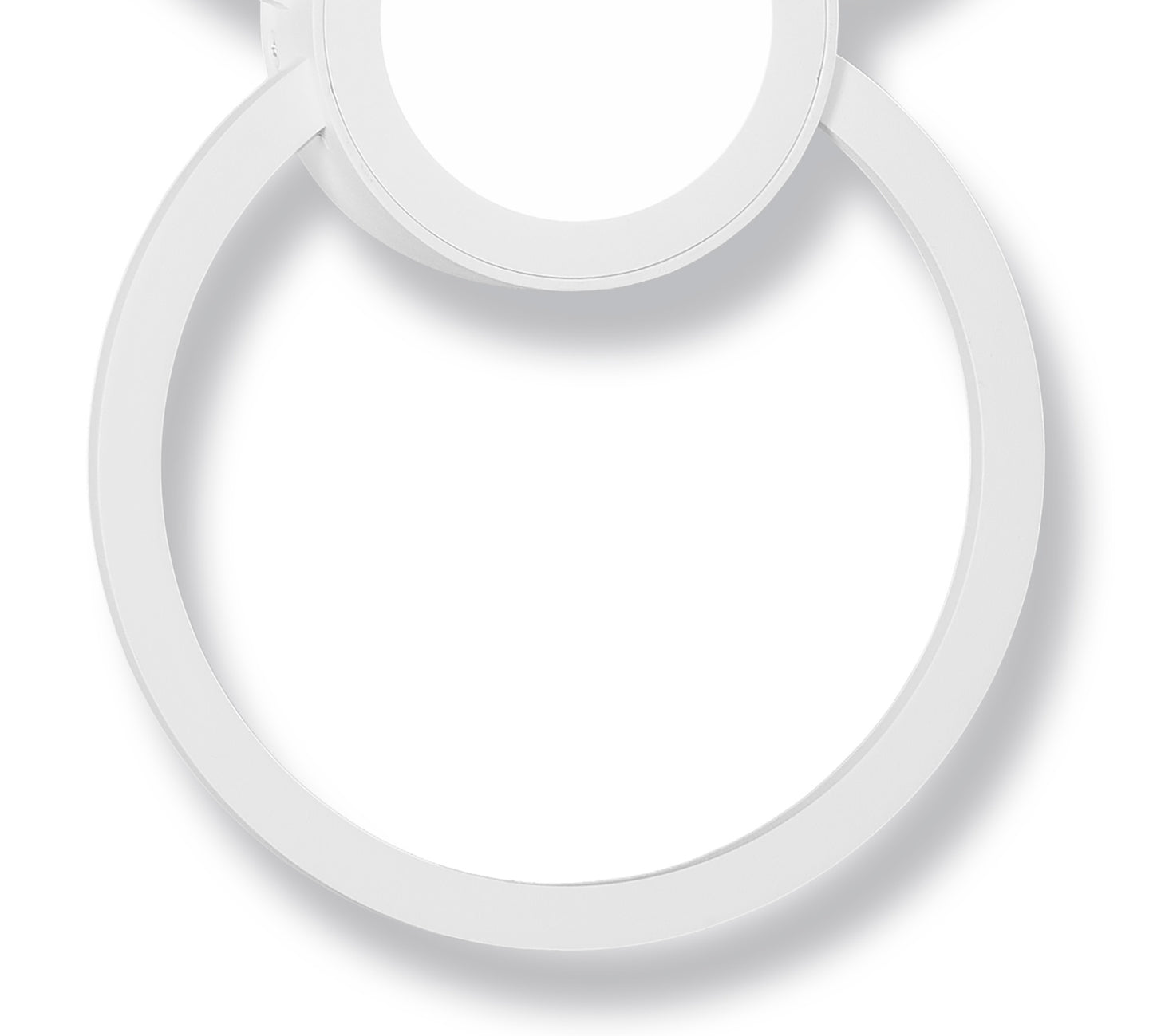 Mural Wall Lamp Circles, 24W, 3000K, 1440lm, White, 3yrs Warranty by Mantra