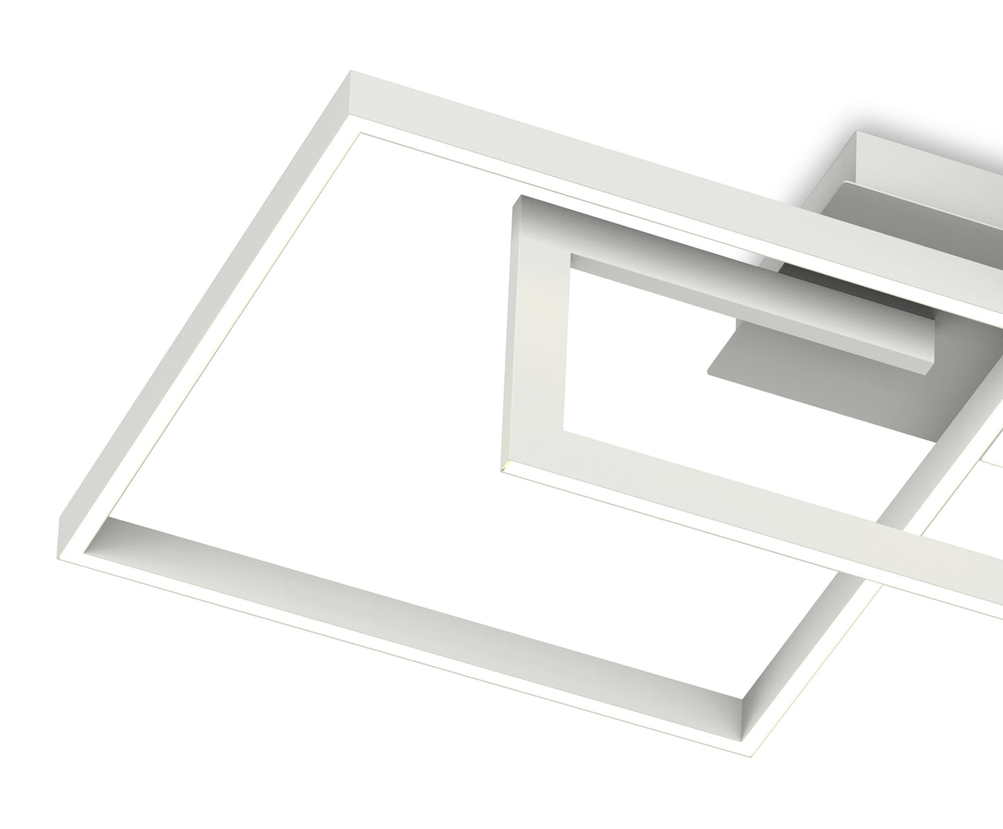 Mural Rectangular Ceiling, Dimmable, 48W LED, 3000K, 3840lm, IP20, Matt White, 3yrs Warranty by Mantra