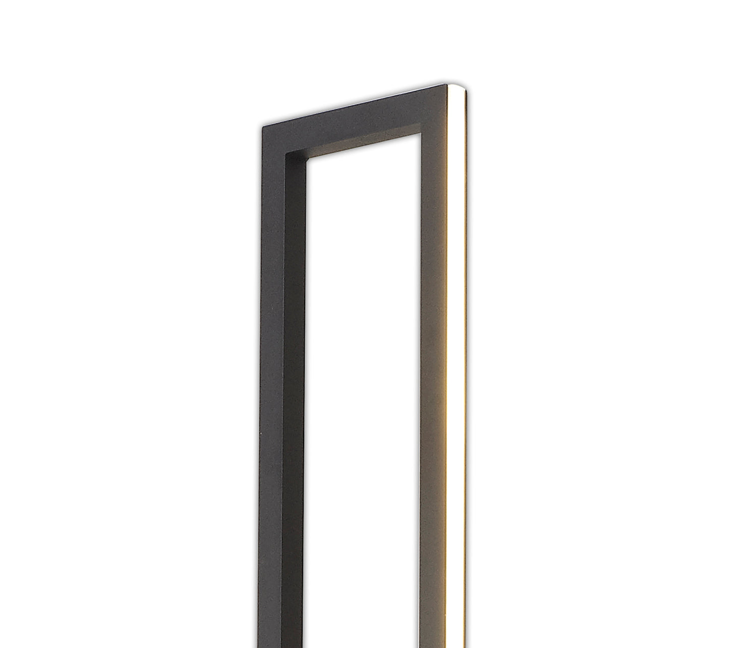 Mural Floor Lamp, 48W LED, 3000K, 3840lm, IP20, Matt Black, 3yrs Warranty by Mantra