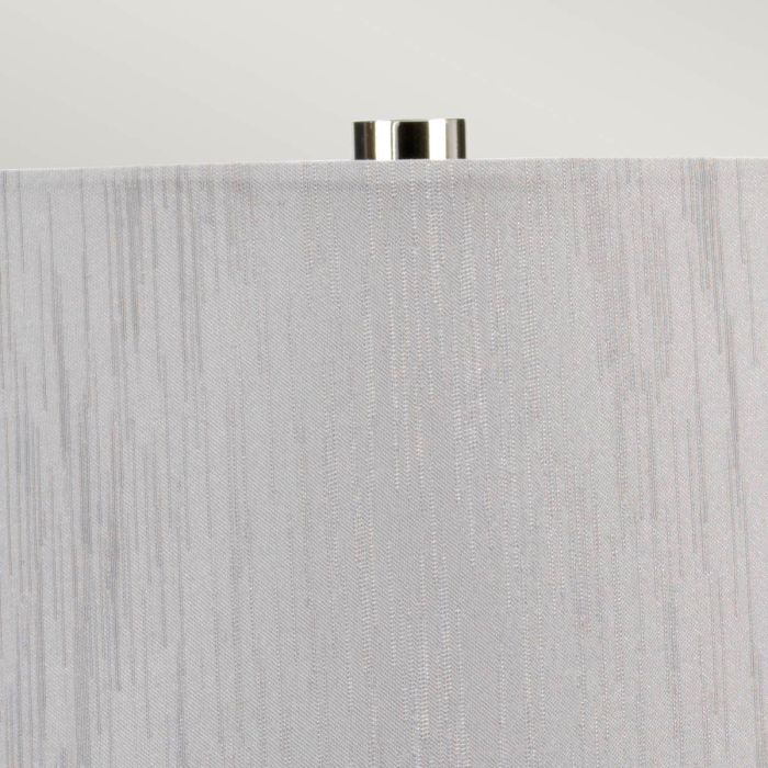 Muse 1 Light Table Lamp - Turqoise with Grey Shade