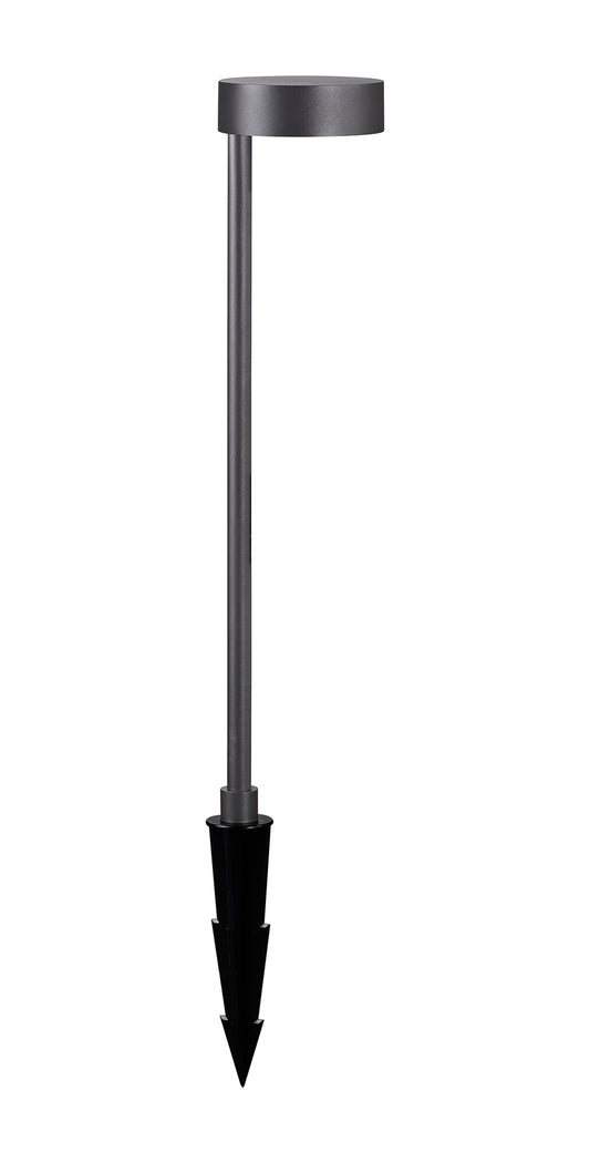 Nagano Bollard, 7W LED, 3000K, 740lm, IP65, Sand Black, 3yrs Warranty by Mantra