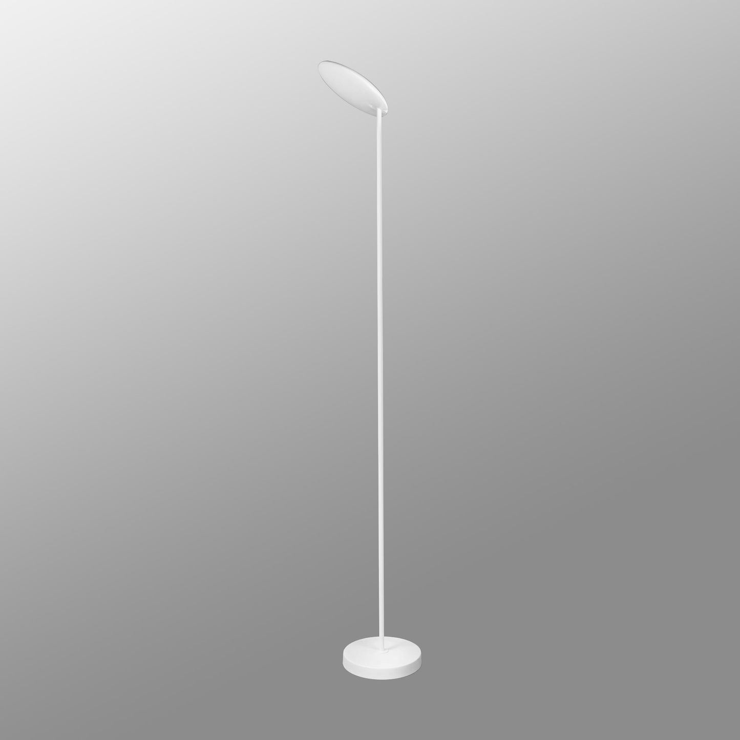 Nassau Floor Lamp 182cm, 30W LED, 3000K, 2800lm Dimmable, White, 3yrs Warranty by Mantra