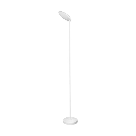 Nassau Floor Lamp 182cm, 30W LED, 3000K, 2800lm Dimmable, White, 3yrs Warranty by Mantra