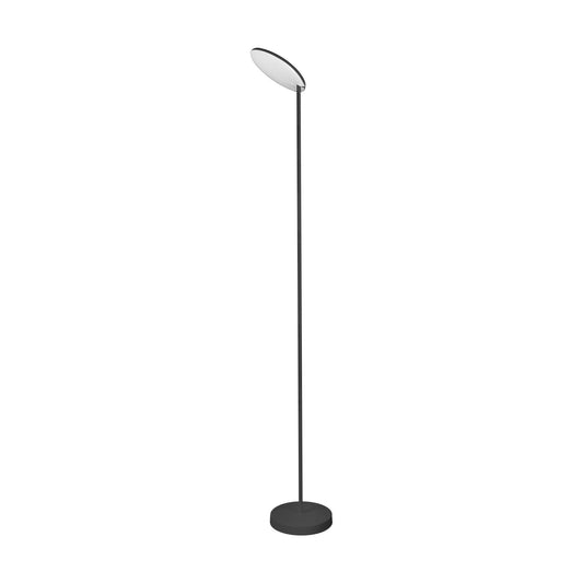 Nassau Floor Lamp 182cm, 30W LED, 3000K, 2800lm Dimmable, Black, 3yrs Warranty by Mantra