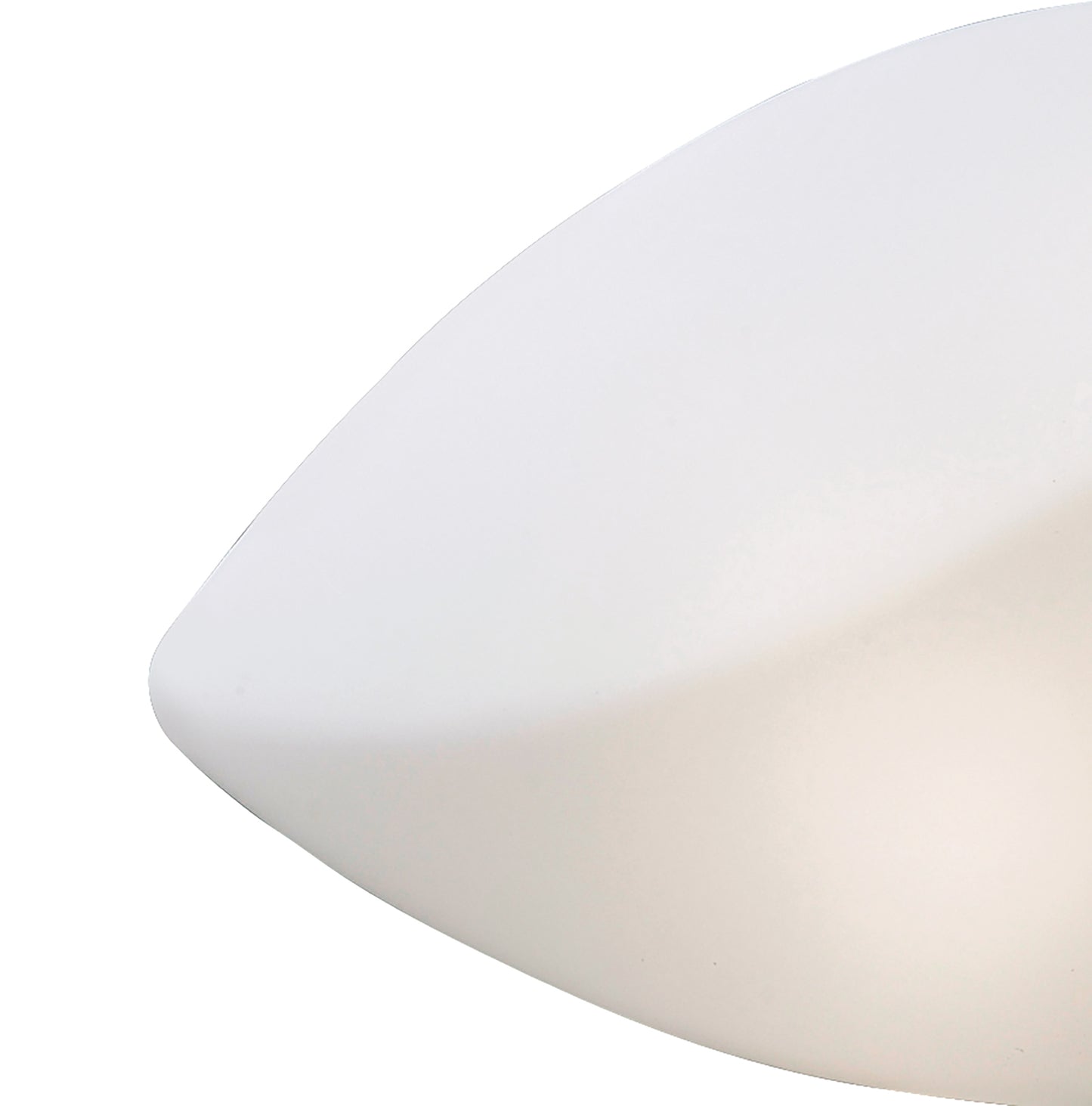 Natura Ceiling/Wall 2 Light E27 Small Indoor, Polished Chrome/Opal White by Mantra