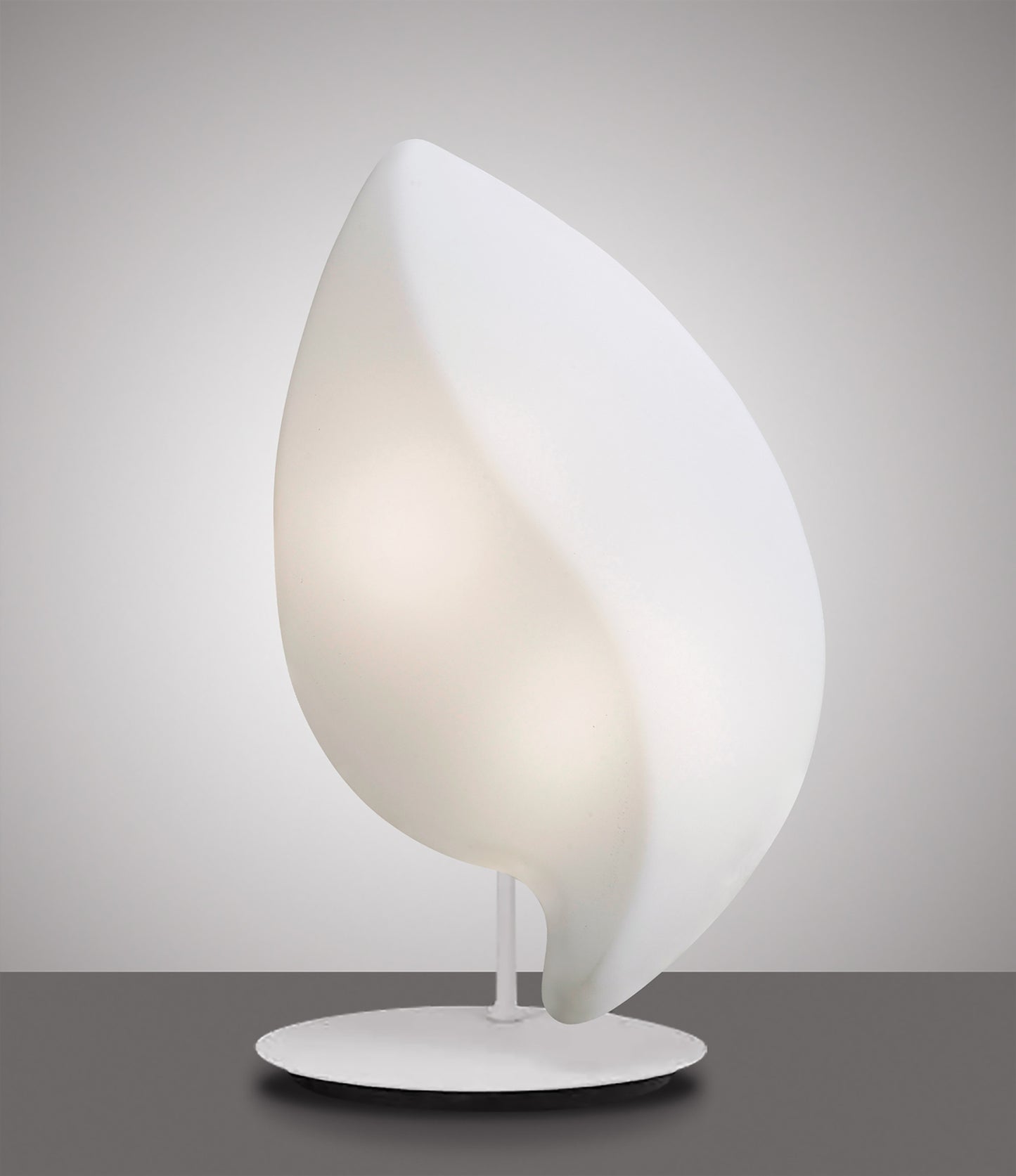 Natura Table Lamp 2 Light E27 Small Outdoor IP44, Matt White/Opal White by Mantra