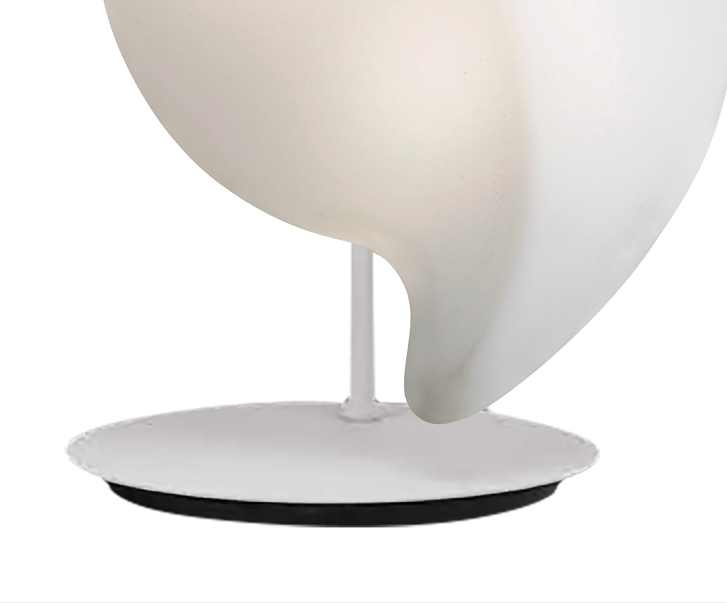 Natura Table Lamp 2 Light E27 Small Outdoor IP44, Matt White/Opal White by Mantra