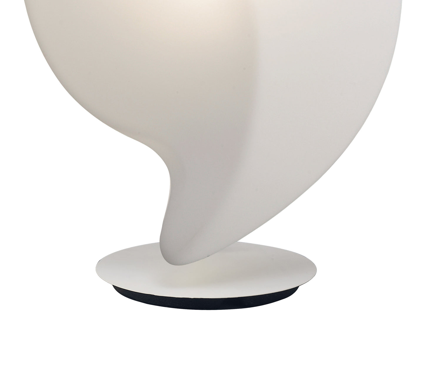 Natura Table Lamp 2 Light E27 Large Outdoor IP44, Matt White/Opal White by Mantra