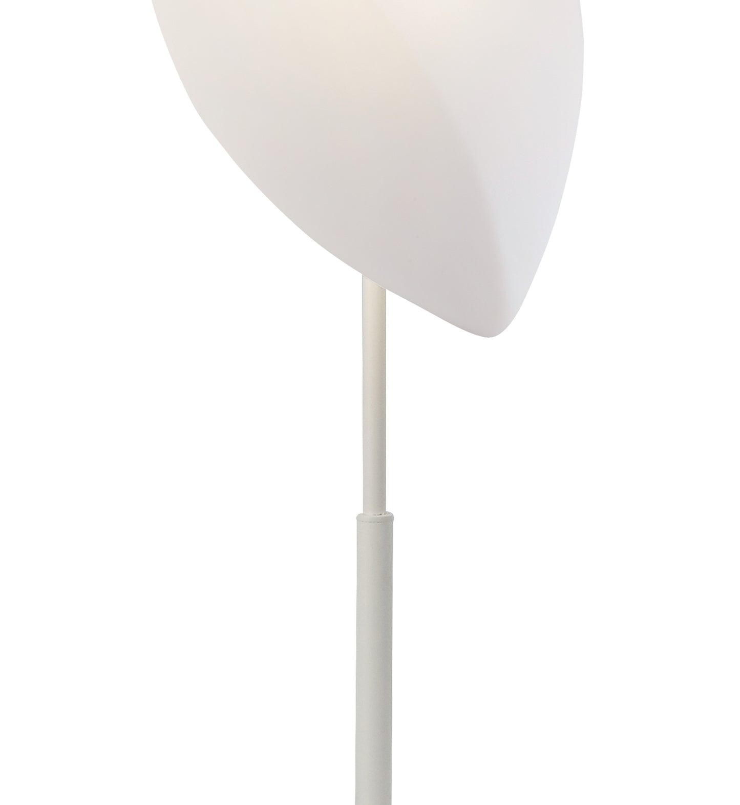 Natura Floor Lamp 4 Light E27 Outdoor IP44, Matt White/Opal White by Mantra