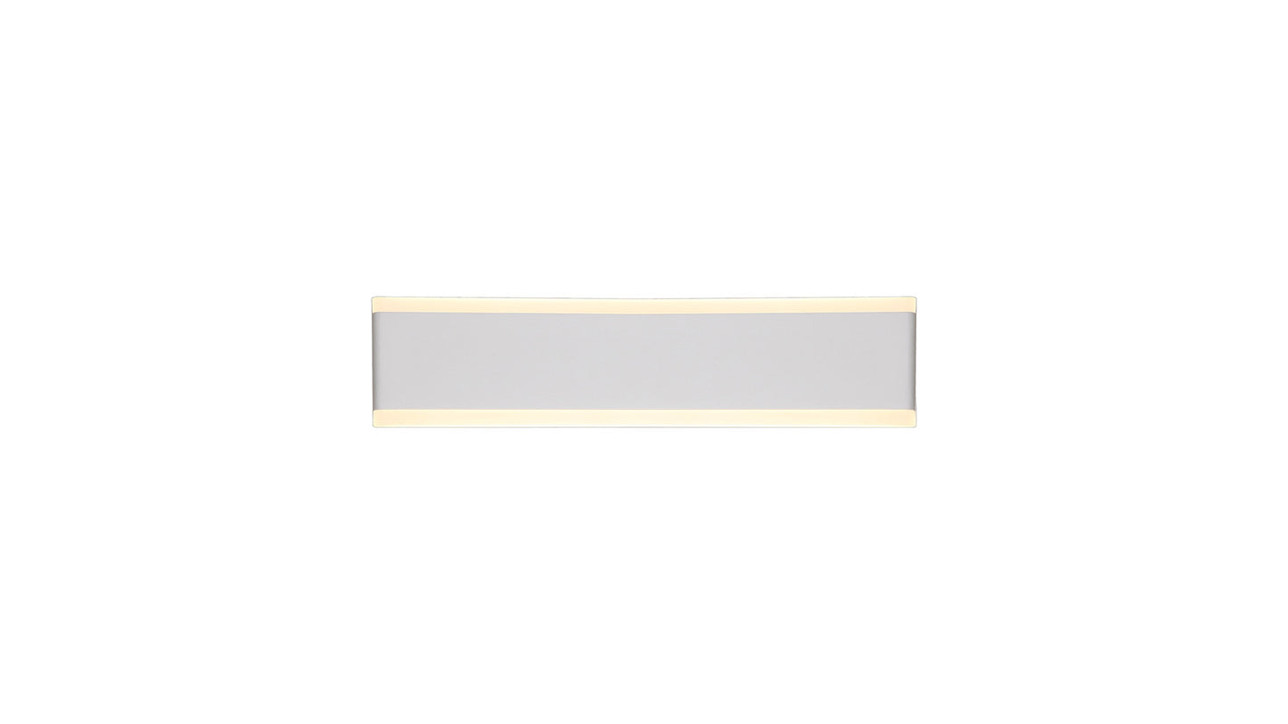 Nelson Wall Light, 16W LED, CCT Switchable 2700/3200/4000K, 1080lm, White, 3yrs Warranty by Mantra