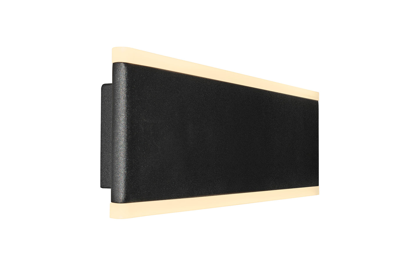 Nelson Wall Light, 16W LED, CCT Switchable 2700/3200/4000K, 1080lm, Black, 3yrs Warranty by Mantra