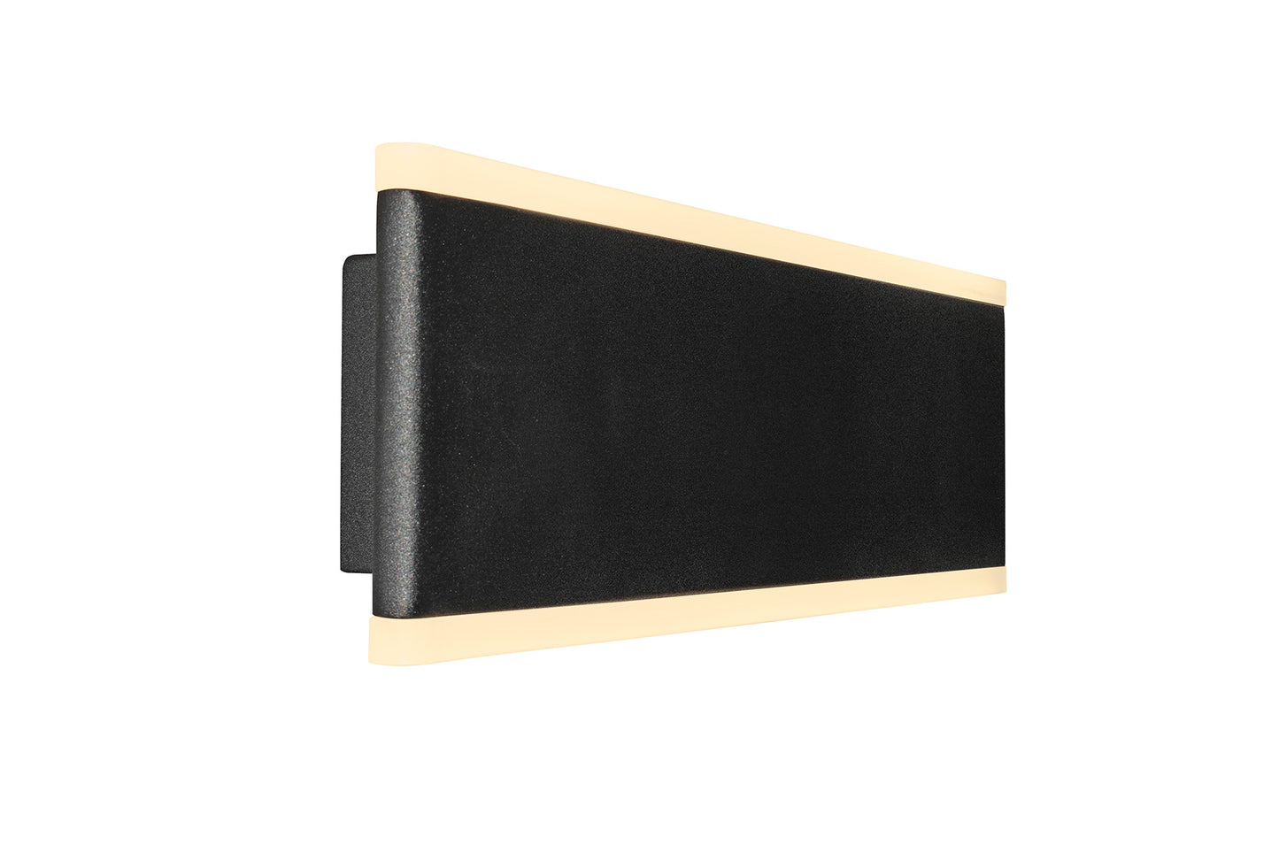 Nelson Wall Light, 24W LED, CCT Switchable 2700/3200/4000K, 1800lm, Black, 3yrs Warranty by Mantra