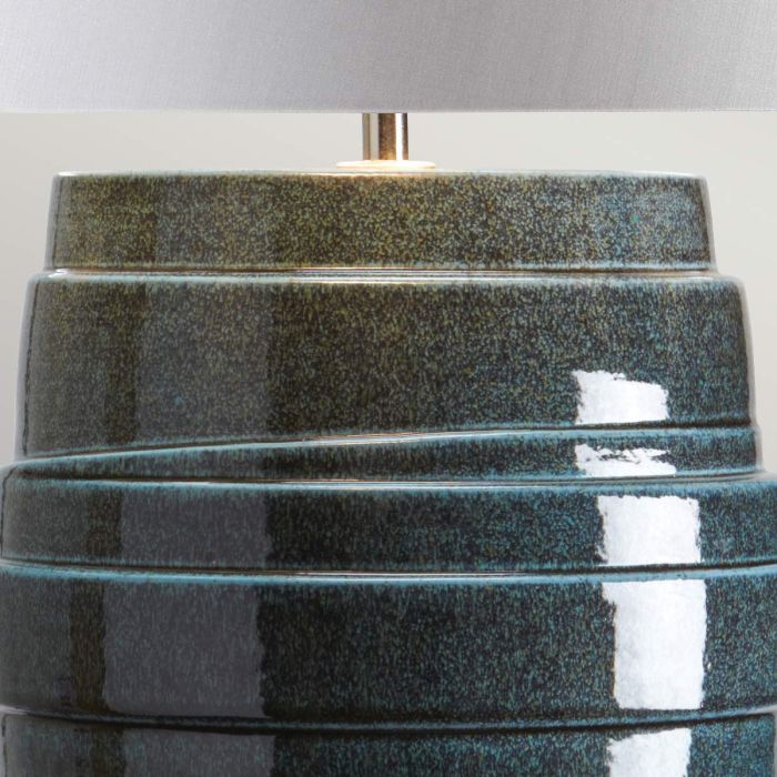 Neptune 1 Light Table Lamp - Blue Glaze