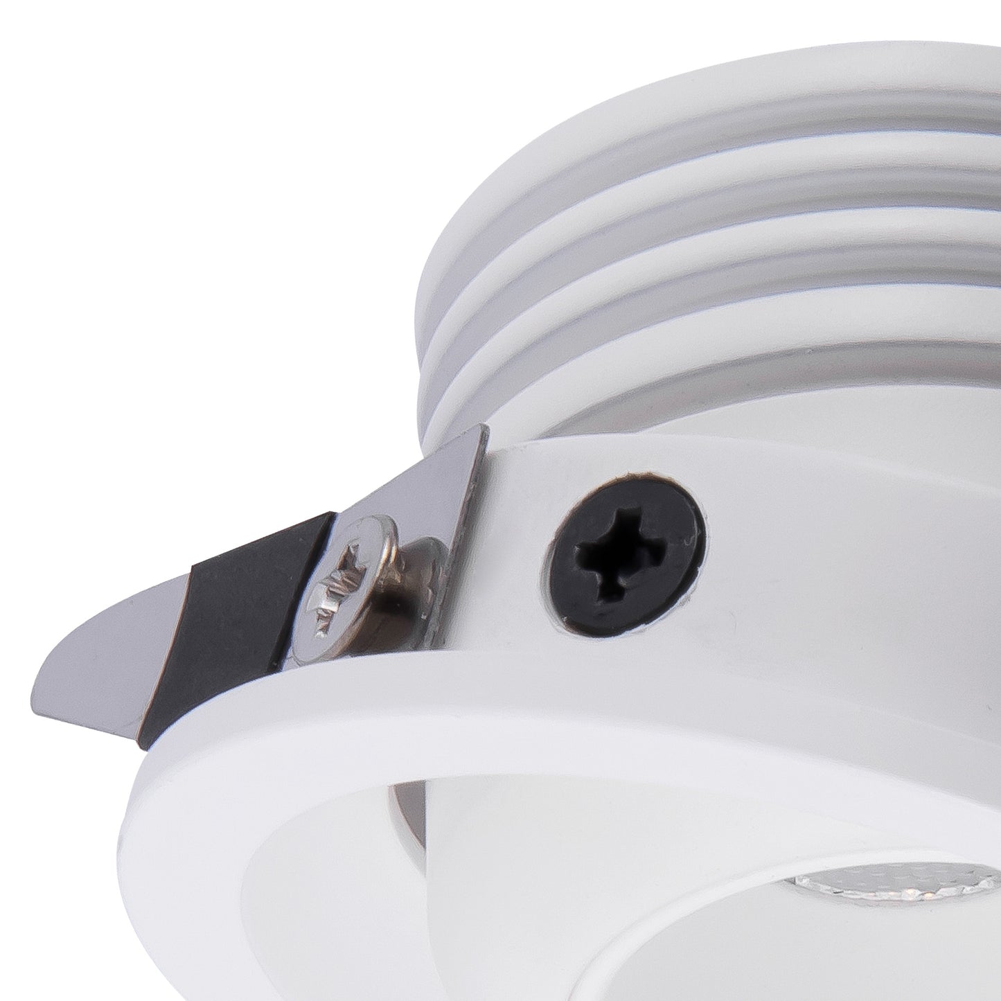 Neptuno Recessed Spotlight Mini Swivel, 3W LED, 3000K, 210lm, White, 3yrs Warranty by Mantra