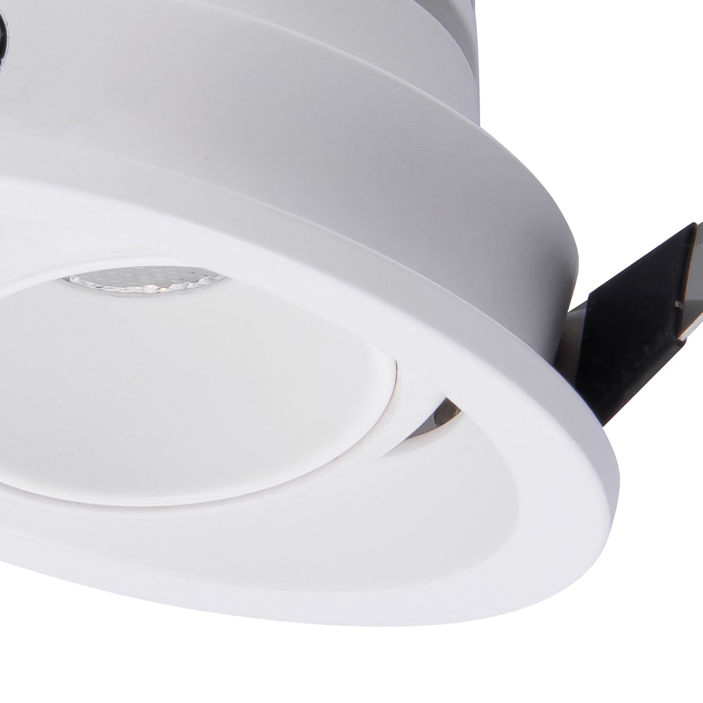 Neptuno Recessed Spotlight Mini Swivel, 3W LED, 3000K, 210lm, White, 3yrs Warranty by Mantra