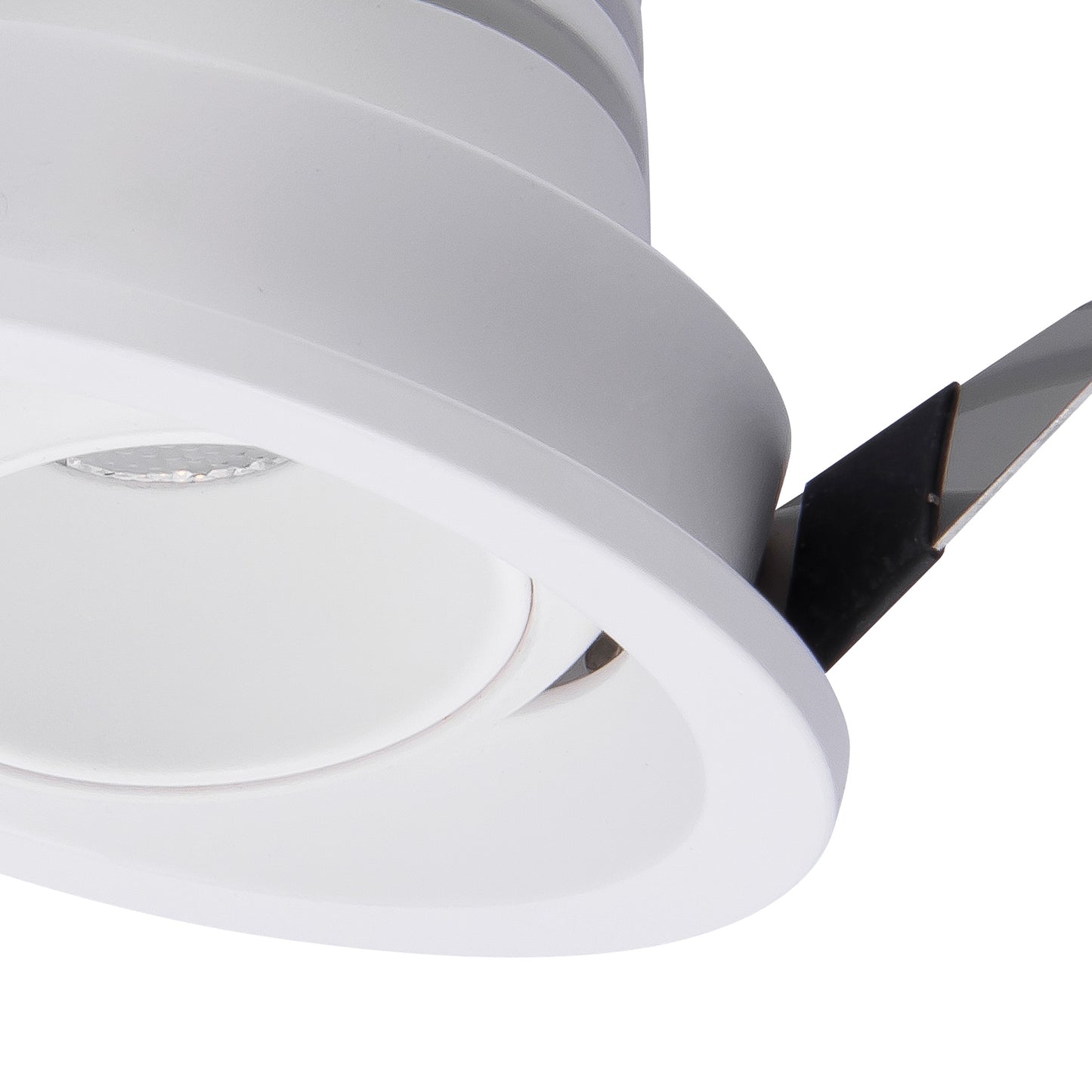 Neptuno Recessed Spotlight Mini Swivel, 3W LED, 4000K, 220lm, White, 3yrs Warranty by Mantra