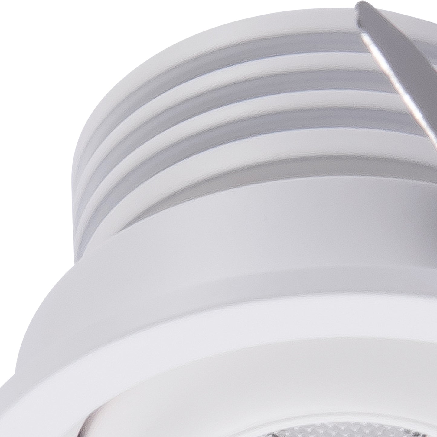 Neptuno Recessed Spotlight Mini Swivel, 3W LED, 2700K, 210lm, White, 3yrs Warranty by Mantra