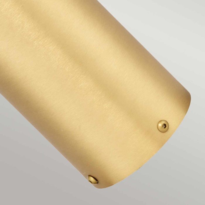 Newbrighton 1 Light Bollard - Brushed Brass