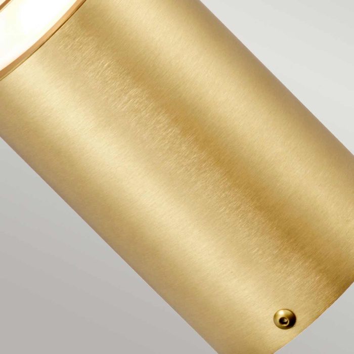 Newbrighton 1 Light Mini Bollard - Brushed Brass
