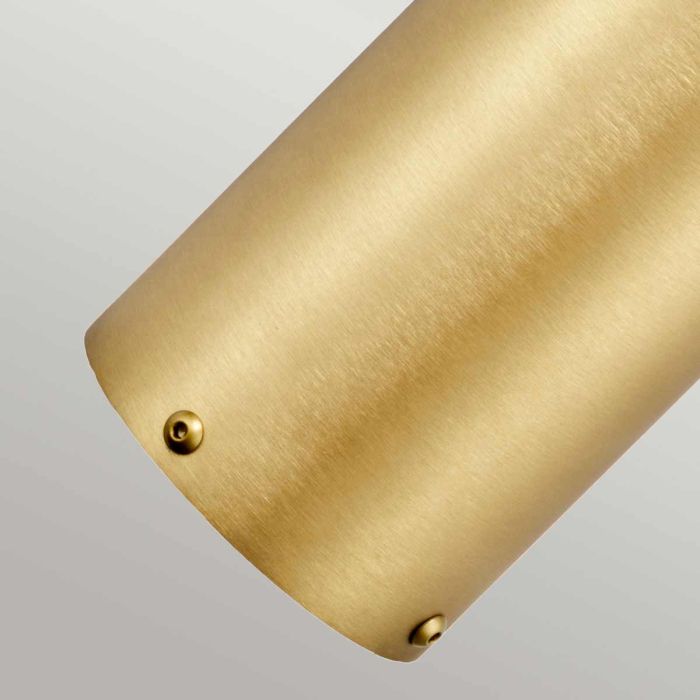 Newbrighton 1 Light Mini Bollard - Brushed Brass