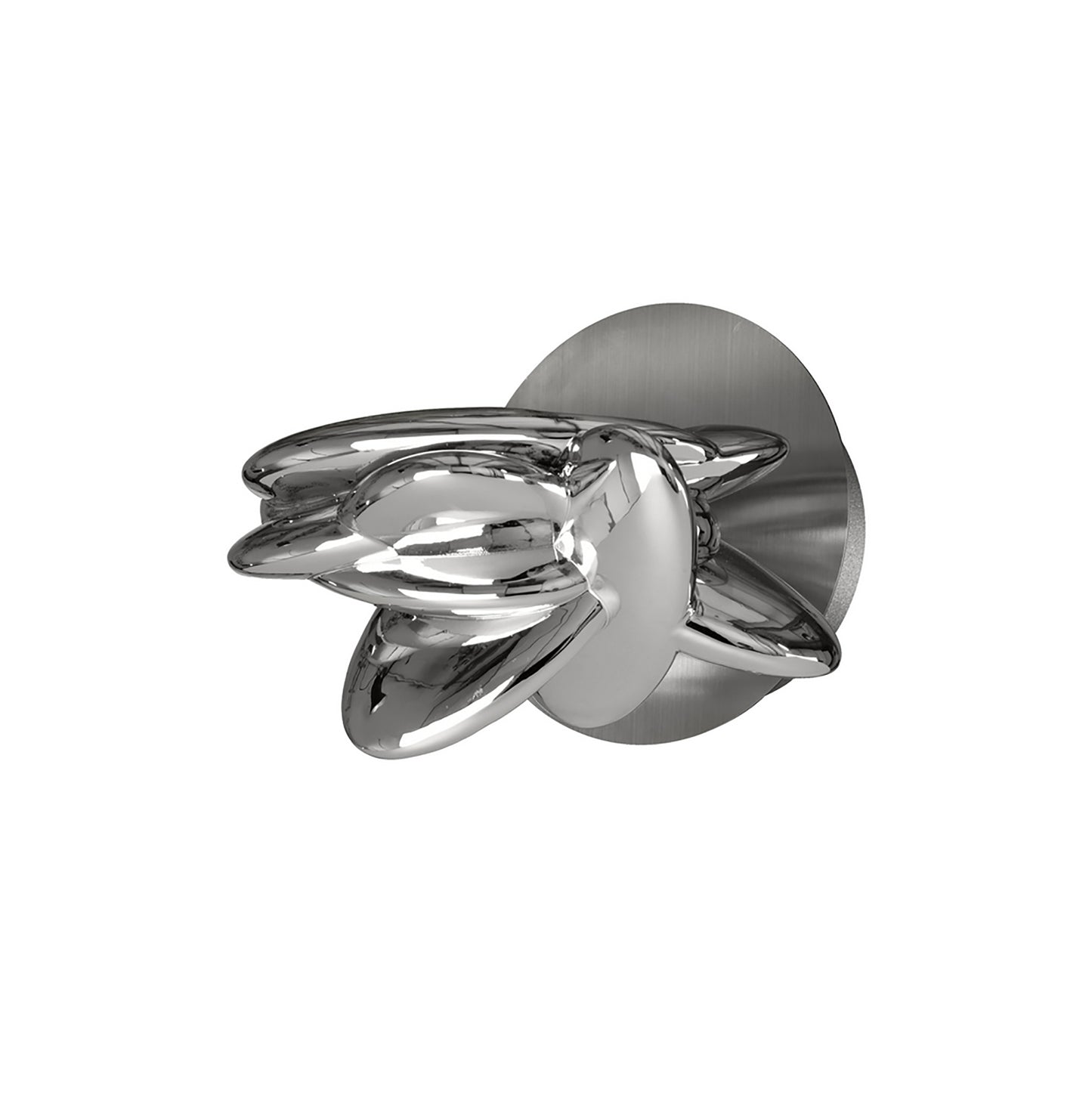 Nido Wall Light 1 x 6W LED 3000K, 500lm, Chrome, 3yrs Warranty by Mantra