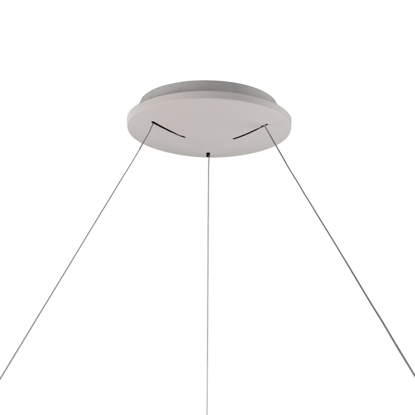 Niseko Ring Pendant 90cm 66W LED, 3000K-6000K Tuneable, 4200lm, Remote Control, White, 3yrs Warranty by Mantra