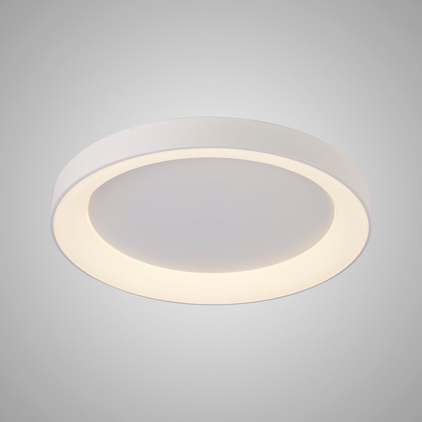 Niseko Ring Ceiling 65cm 48W LED, 3000K, 3900lm, White, 3yrs Warranty by Mantra